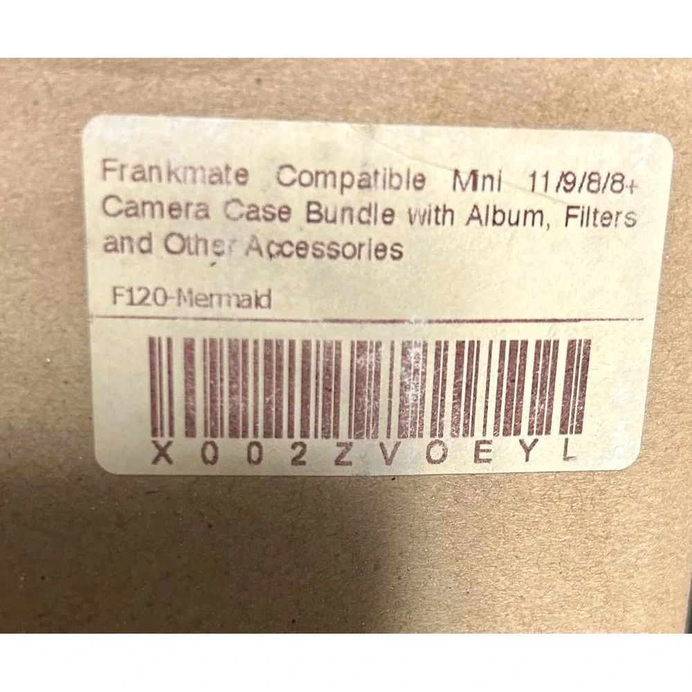Frankmate Compatible‎ Mini Camera Case Bundle w/Album & Other Accessories *NEW*